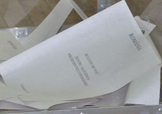 Vezi aici, cum arată buletinul de vot pentru alegerile prezidențiale 2019!